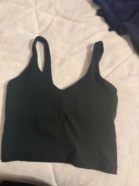 Lululemon align tank top rainforest green
